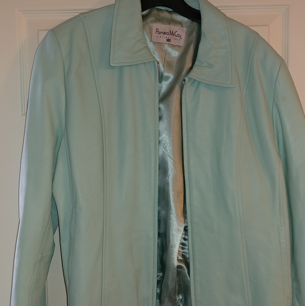Soft Spring Leather Jacket